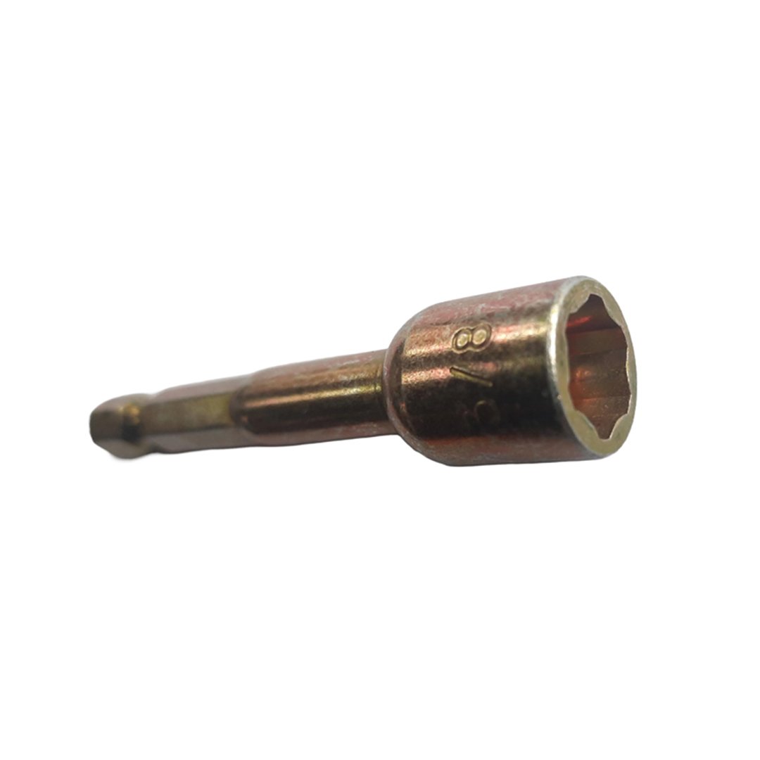 Adaptador Hexagonal de 3/8" largo con imán